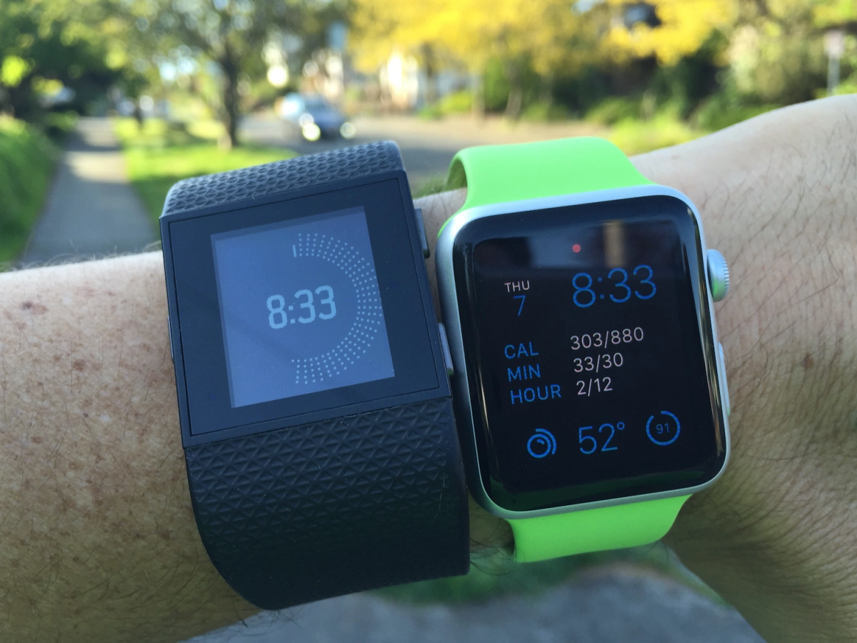 Strava and FitBit Surge Together / Review of Fitbit Surge